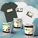 Road safety t-shirt mugs at CaveWallMedia-Art link