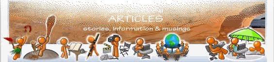cave people painting on left modern people computing on right side and various coms in between